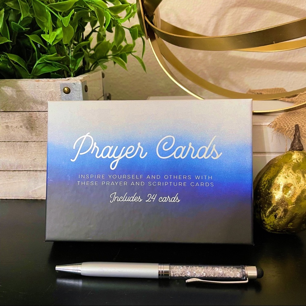 New Eccolo 24 Prayer And Scripture Cards